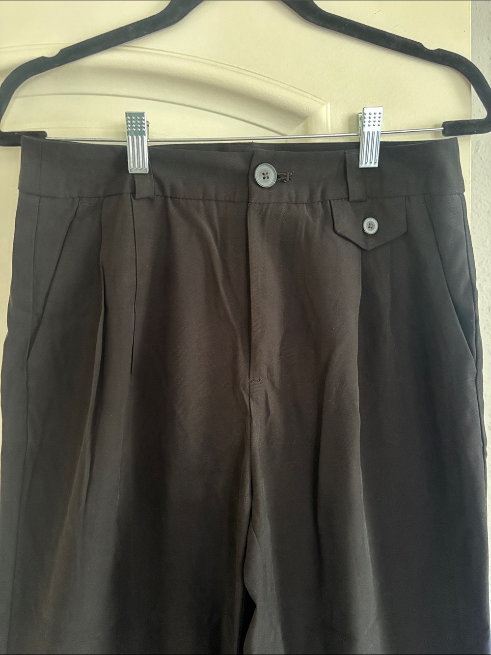 a new day Black Wide-Leg Women's Trousers - Picture 2 of 2